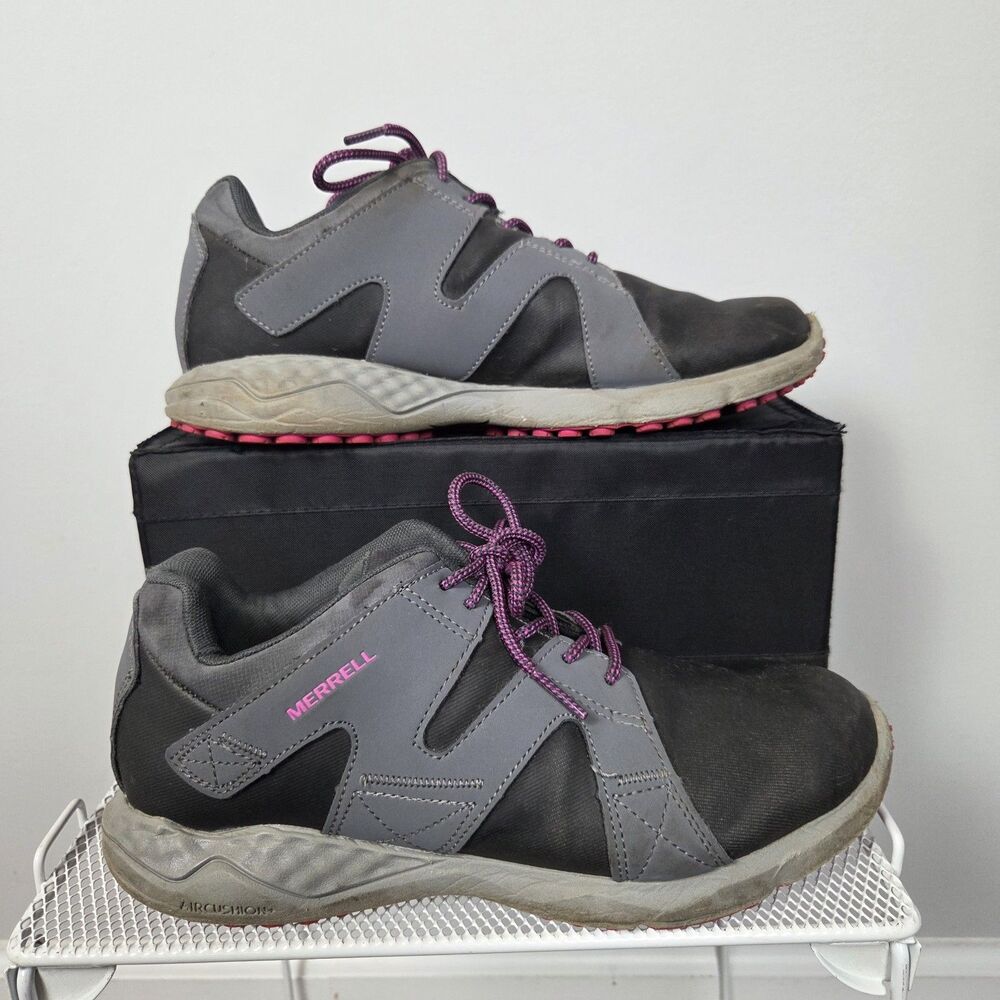 Merrell 1SIX8 AC+ PRO Women's Size 8 Shoes Gray Slip Resistant Work Sneakers